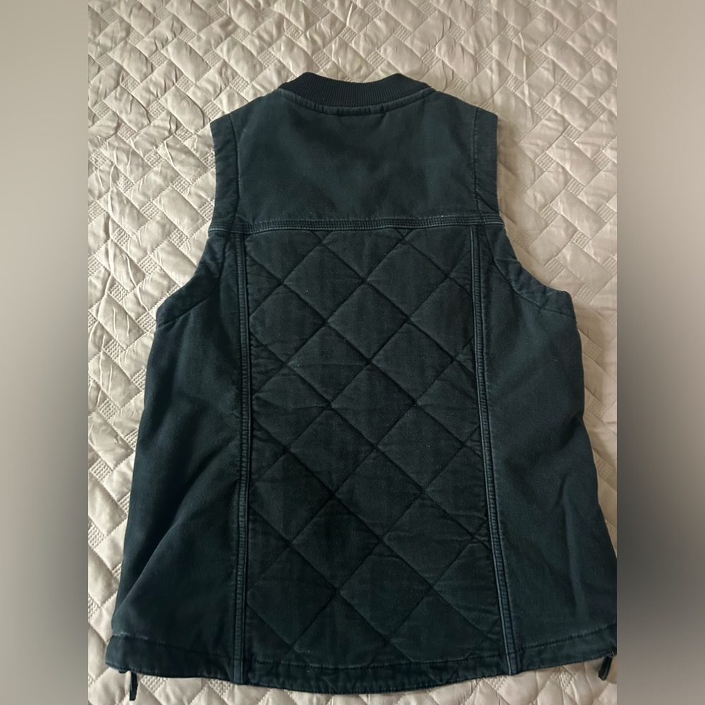 COPY - RUGGED FLEX® RELAXED FIT CANVAS
INSULATED RIB COLLAR VEST - Picture 2 of 3